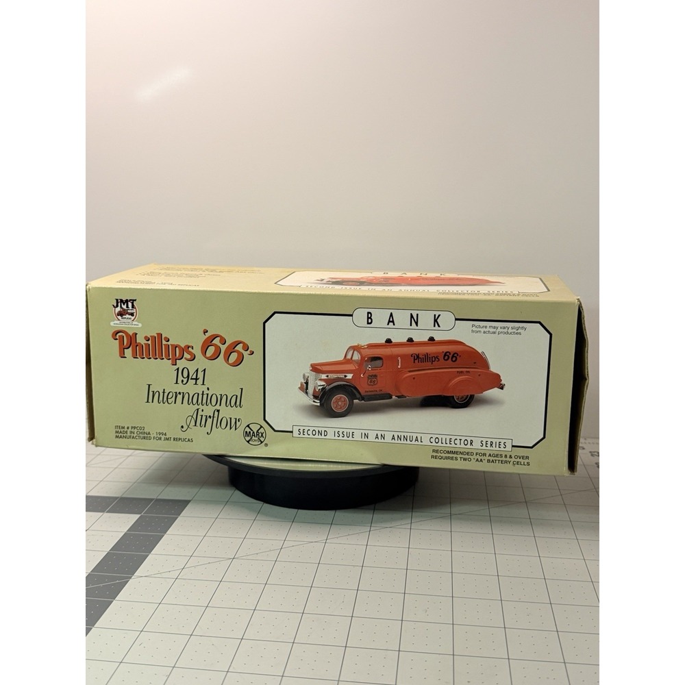 Phillips 66 1941 International Airflow Truck Bank Marx Toys Collector Series 2